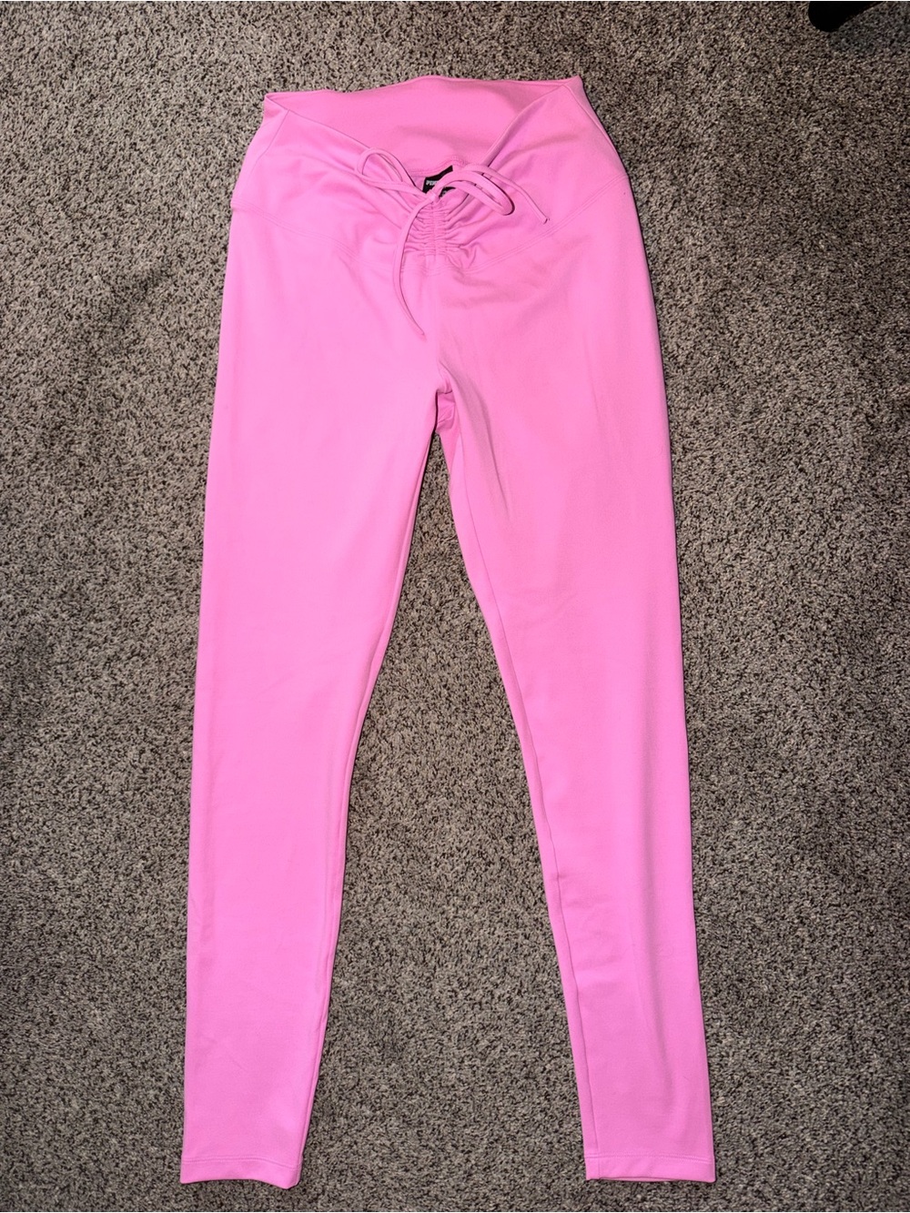 Pink Women’s Active Leggings with Drawstring Waist - Never Worn